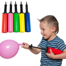 YiFudd-Luftpumpe, Handpumpe, Tragbare Mundpumpe, Manuelle Luftpumpe, Kunststoff-Luftpumpe für Hochzeiten, Mundpumpe, Manuelle Luftpumpe,