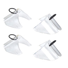 LHXC 2 Pairs Safety Eye Glasses Side Shield Side Shield Flap for Safety Glasses