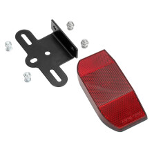 Bike Reflector with Enhanced Night Visibility, Easy Rear Rack Installation for Mountain Bicycle