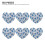 Αρωματικά χώρου αυτοκινήτου Stitch6pcs με άρωμα λεβάντας, αρωματικό αυτοκινήτου για 2