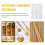 Adjustable Kitchen Drawer Organizer for Utensils and Silverware 4