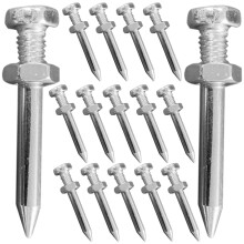 26 Pcs Garden Grass Scarifier Nails Aerator Shoes Peg Lawn Tools Pegs Sandals Accessories Aeration