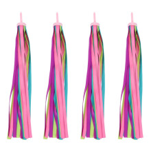 Eease Kids Bike Tassel Ribbon Handlebar Streamers - 2 Pairs