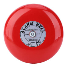 120V Electric Fire Alarm Bell 95dB Loud with Durable Aluminum Base for School and Industrial Use
