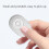 Mini Wireless Bluetooth Remote Shutter Controller Button Self-Timer Camera(White) 3