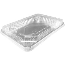 Half Cookie Disposable Aluminum Sheet with Dome Lid For Baking & Storing (10)