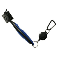 Simyoung Golf Brushes Golf Club Cleaning Brush 2 Sided Retractable Tool Cleaner Blue