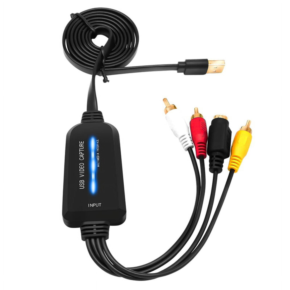 Usb 2.0 Video Capture Card Single Channel Usb Capture Card Av Capture Device Drive-Free Digital Converter 9058772049315