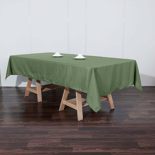 Efavormart 60"x102" Πολυεστερικό ορθογώνιο τραπεζομάντιλο για τραπεζαρία, κουζίνα, γάμο, 1