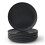 JoyJolt Mesa 6pc Stoneware 10.5" Dinner plate set - Matte Black 1