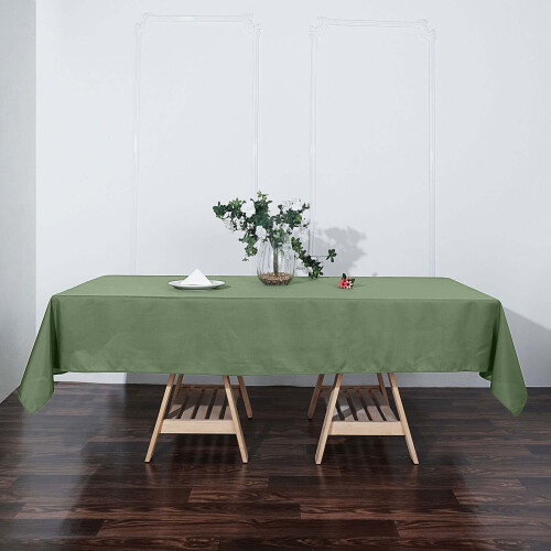Efavormart 60"x102" Πολυεστερικό ορθογώνιο τραπεζομάντιλο για τραπεζαρία, κουζίνα, γάμο, 2