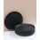 JoyJolt Mesa 6pc Stoneware 10.5" Dinner plate set - Matte Black 4