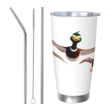 Gobelet isotherme Migration 590 ml (20 oz), en acier inoxydable, avec couvercle, pour vos déplacements en extérieur.