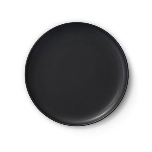 JoyJolt Mesa 6pc Stoneware 10.5" Dinner plate set - Matte Black 1