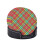 6 τεμάχια δερμάτινα σουβέρ, σουβέρ Madras Diagonal Plaid Pixeled για ποτά, μαξιλάρι για ποτήρια, 2