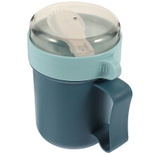Contenants alimentaires étanches, tasses à céréales, gobelets isothermes pour le petit-déjeuner et la soupe, bocaux Mason à large ouverture,
