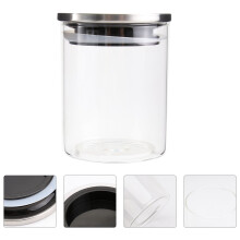 Conteneur pour céréales sèches, conteneur à contrôle d'humidité, conteneur gain de place, conteneur transparent, récipient en verre pour la