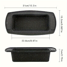 DEKAXID 1pc Silicone Loaf Pan (6‘‘x12.2‘‘) Baking Bread Pan Toast Making Tool Non-Stick Bakeware Oven Accessories Baking Tools Kitchen