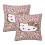 Capas de almofada Hello Kitty, pacote com 2 unidades, 40x40 cm (16"x16") 1