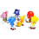 6 Sonic the Hedgehog actionfigurer 4