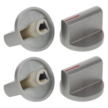Interrupteur pour cuisinière à gaz (lot de 4) - Boutons de commande pour cuisinière - Pièces de rechange pour la cuisine - Accessoires ménagers