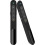 Wireless Presenter with Hyperlink & Volume Control, RF 2.4GHz USB Clicker for PowerPoint, Slide Advancer Remote Pointer (Black) 2