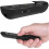 Wireless Presenter with Hyperlink & Volume Control, RF 2.4GHz USB Clicker for PowerPoint, Slide Advancer Remote Pointer (Black) 3