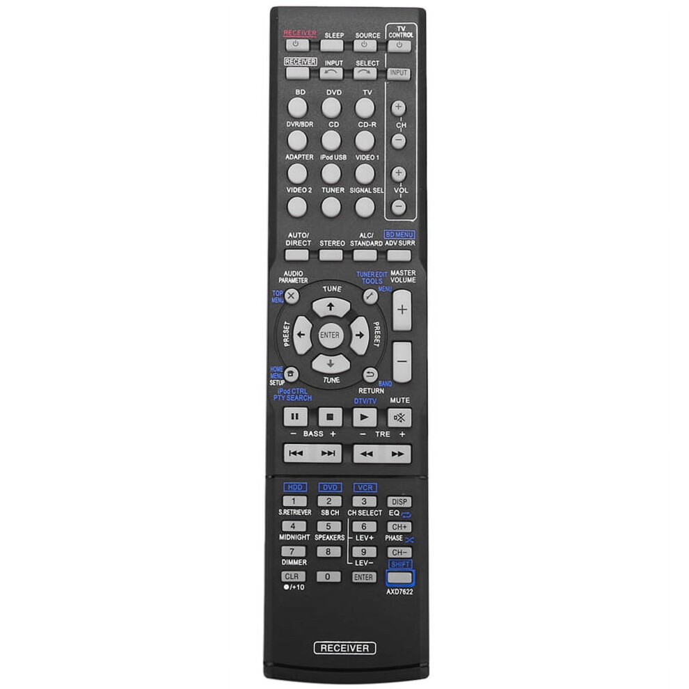 New Remote Control Fit For Pioneer Vsx521/Axd7660/Vsx422k/Axd7622 Av Receiver Black 9083649950234