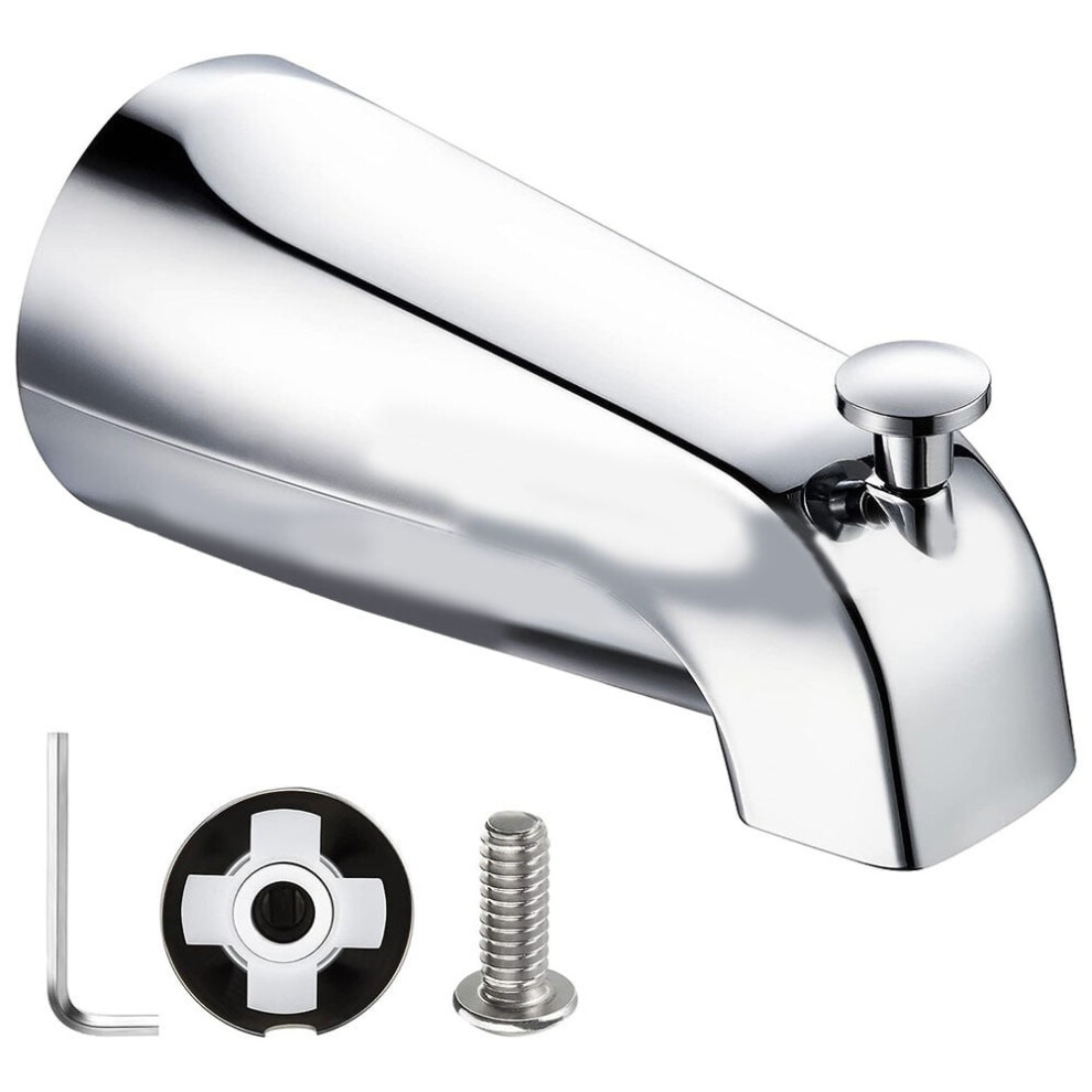 Sliding Bath Spout Bathtub Faucet With Diverter Fits 1/2" Copper Water Pipe 9083649950708