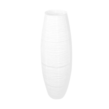Clearance! European Style Vertical Minimalist Lampshade Floor Lamp Living Room Bedroom Creative Cross-border Warm LED Paper Lighting Decoration