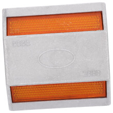 Reflective Driveway Markers Aluminum Road Studs for Enhanced Night Visibility and Easy Installation