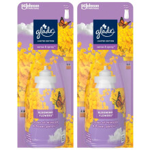 2 x Glade Sense and Spray Refill 18ml - Blooming Flowers