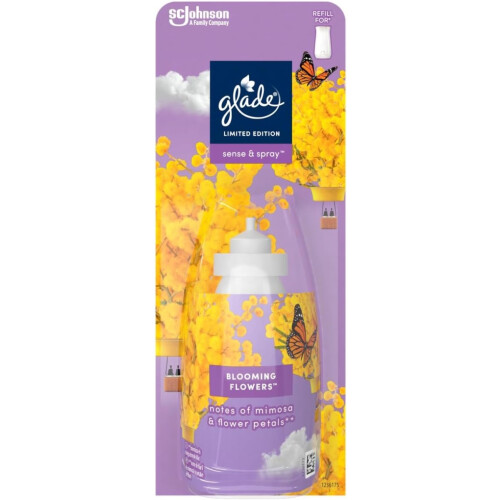 Glade 2 x Glade Sense and Spray Refill 18ml - Blooming Flowers 1