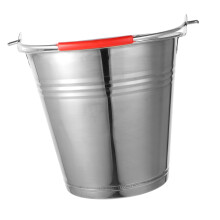 Charcoal Ash Bucket Lightweight Easy Clean for BBQ Grilling Indoor Outdoor Metal Container