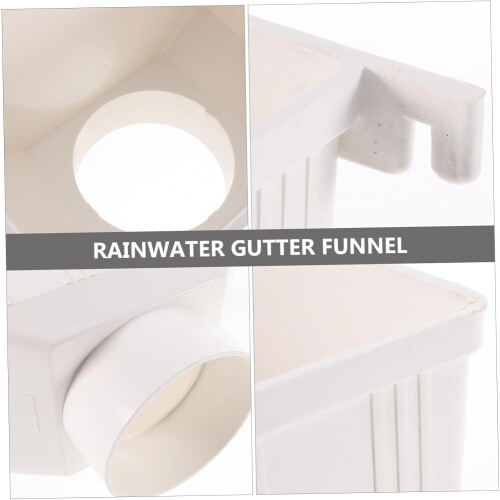 Downspout Diverter Kit for Rainwater Collection System Gutter Connector 2