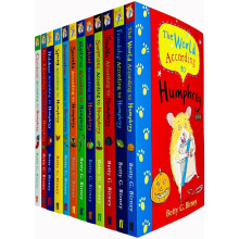 According to Humphrey the Hamster Series 12 Books Collection Set by Betty G. Birney | Children's School Adventure Chapter Books