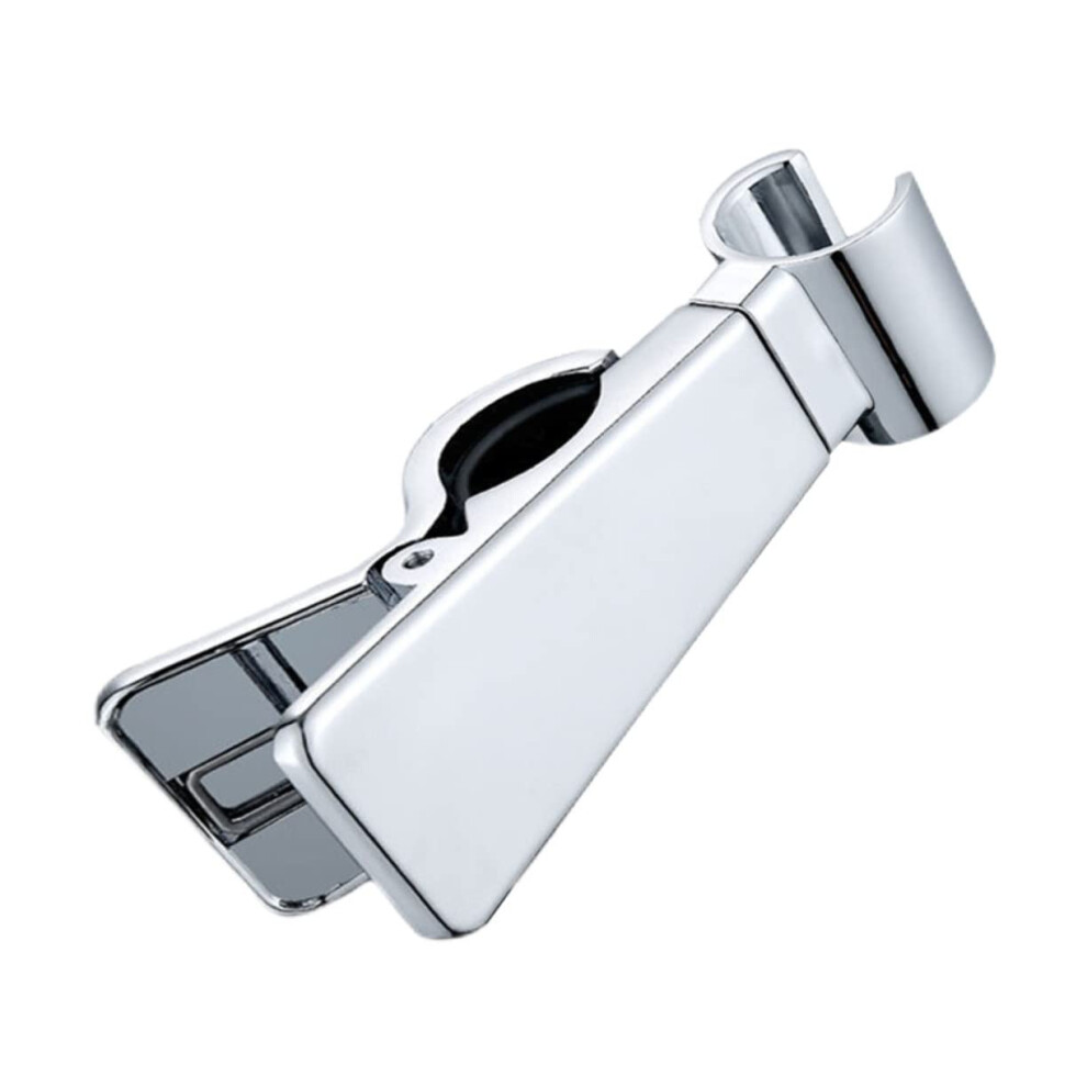 Shower Head Holder With Adjustable Abs Rail For Handheld Spray, Bathroom Wall Mount 9174973965336