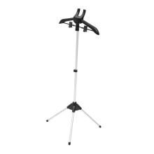 Garment Steamer Hanger Rack, Adjustable Foldable Clothes Drying Stand for Pants Jeans Scarves Home Travel