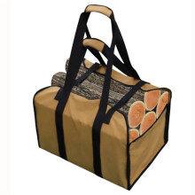 Firewood Carrier Large Canvas Tote Bag with Durable Material for Camping and Outdoor Use