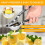 Heavy Duty Lemon Squeezer Manual Citrus Juicer Press for Maximum Juice Extraction 2