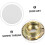 White Recessed Fire Sprinkler Cover Plate for Ceiling Easy Installation Durable Iron Design 2