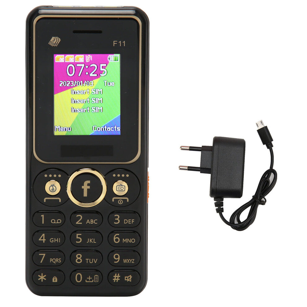 Easy To Use Senior Mobile Phone, Big Button Hd Screen Dual Sim Long Battery Life Shockproof Flashlight Sos Voice Recorder Calculator Alarm Clock 9464372405770