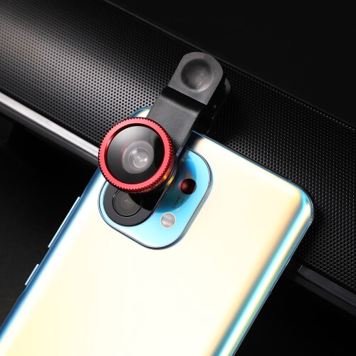 Lente com filtro de estrela para celular, smartphone, macro, olho de peixe, grande angular 2