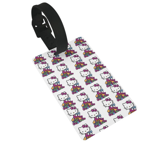 Κρεμάστρα αποσκευών Hello Kitty με ετικέτα αναγνώρισης ονόματος, αφαιρούμενο