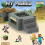 Μίνι φιγούρα Minecraft Kart DIY μαγνητικά παιχνίδια Minecraft Dungeons Cartoon world modeler δημιουργικά 2