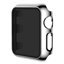 Verre + Boîtier compatibles avec Apple Watch 46 mm/44 mm/40 mm/41 mm/45 mm/49 mm/42 mm, Protection d'écran pour iWatch Ultra 9/8/7/6/SE/5/10/S10,
