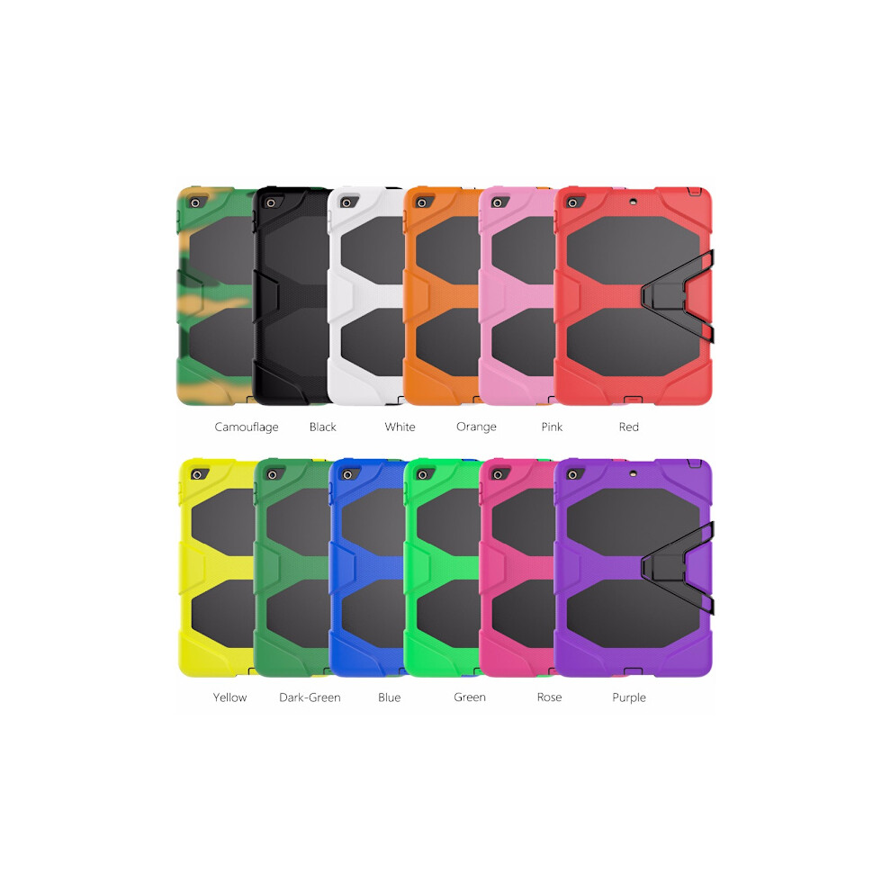 Skalo Compatible With Ipad 9.7 (2018) Extra Shockproof Armor Shockproof Case - More Colors Cerise 9395123881461