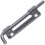 2X Hardware Spring Loaded Metal Security Barrel Bolt Latch 3.5 inch Long Silver Tone 6