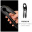 1pc Multipurpose Nutcrackers Efficient Walnut Pliers Nutshell Opener Tools (Black) 2