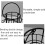 Egg Dispenser Spiral Storage, Metal Iron Spiral Egg Holder Egg Rack 3